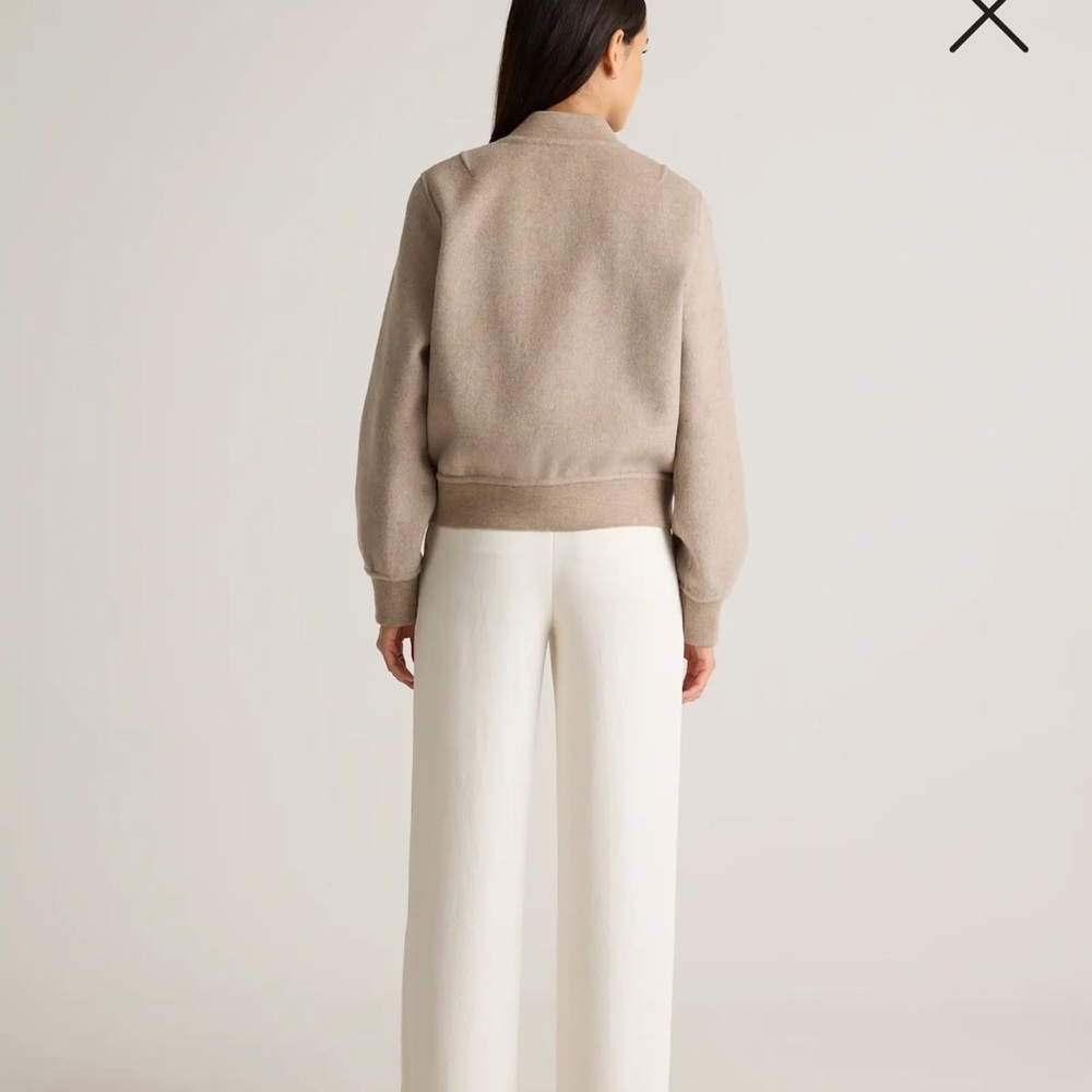 Quince Merino Wool Bomber Jacket - Picture 4 of 15